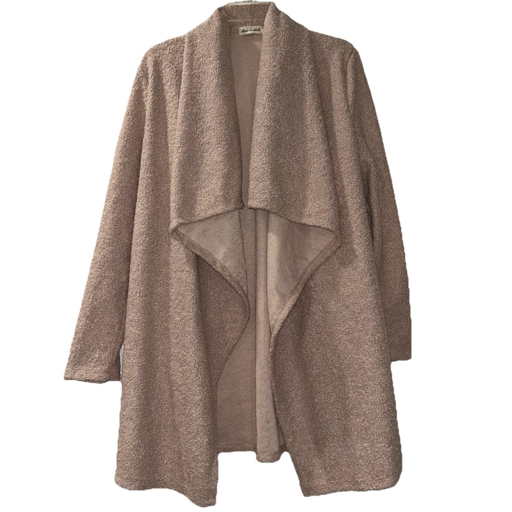 Lime N Chili Dusty Pink Textured Coat Women’s Medium